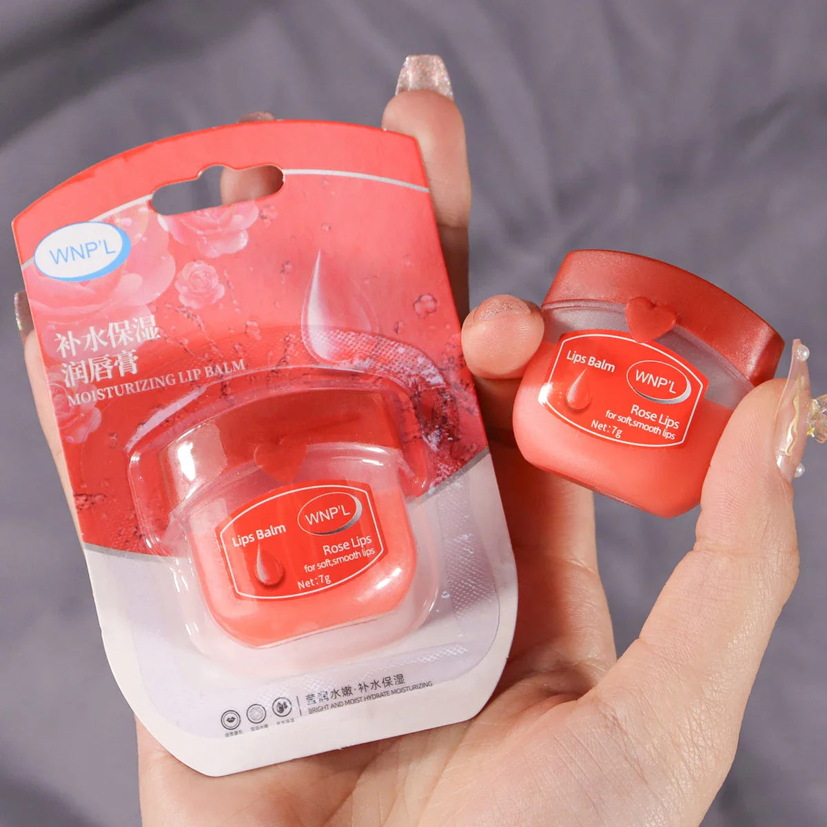 1pc Moisturizing Lip Balm All-natural Lip Mask for Dry Lips Refreshing Anti-Cracked Lip Gloss Treatment Makeup