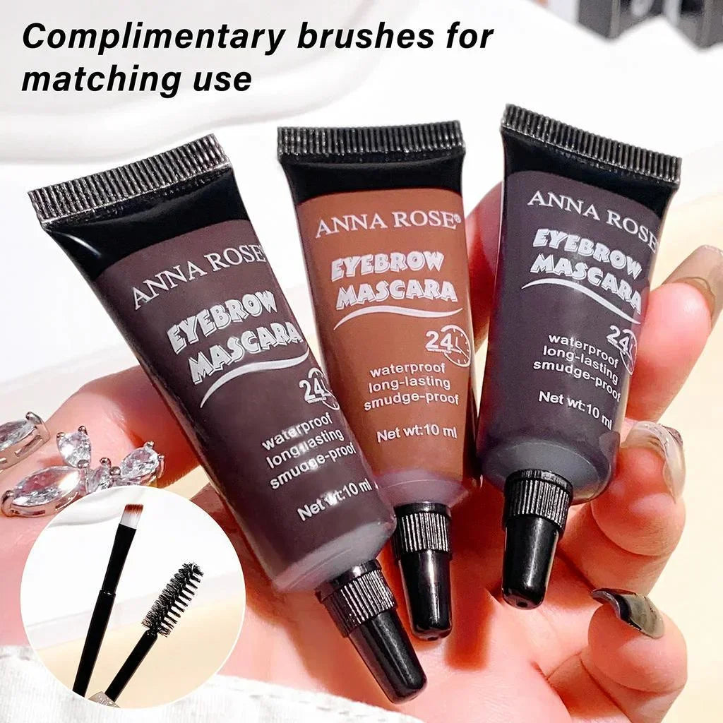Professional Eyebrow Enhancers Cream Women Natural Liquid Dyeing Eyebrow Set Brow Tattoo Pigments Lasting Waterproof Eyebrow Gel