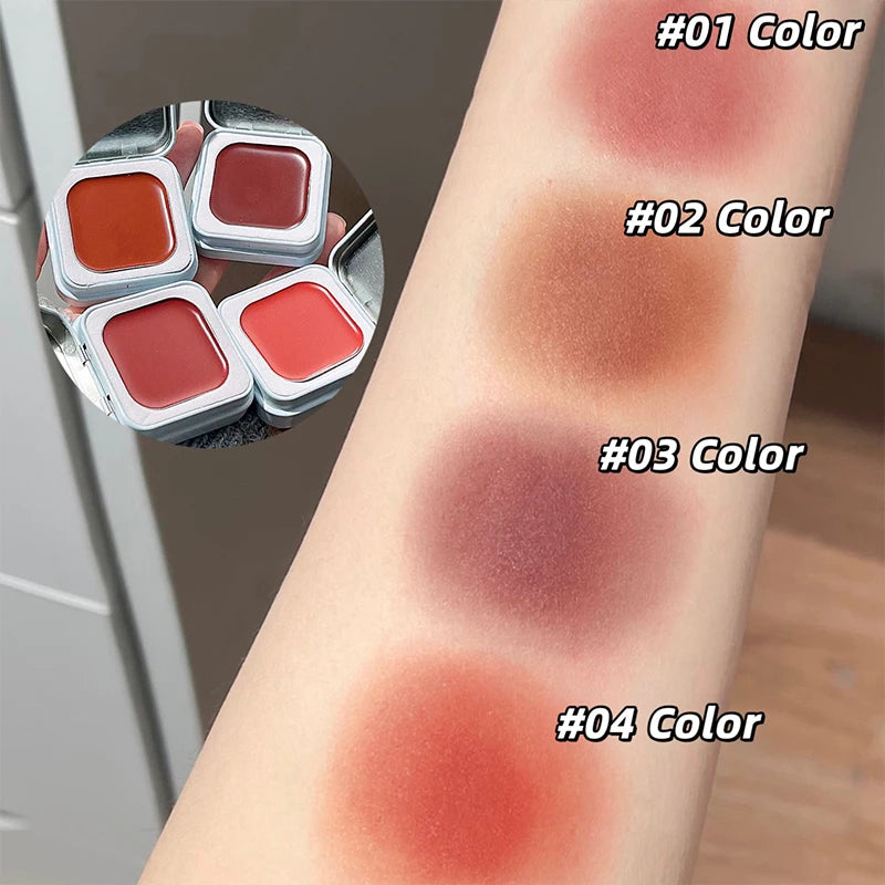 Art Value Single Color Matte Blusher Palette Blush Cream Contour Makeup Natural Cheek Tint Brighten Face Blusher Korean Cosmetic