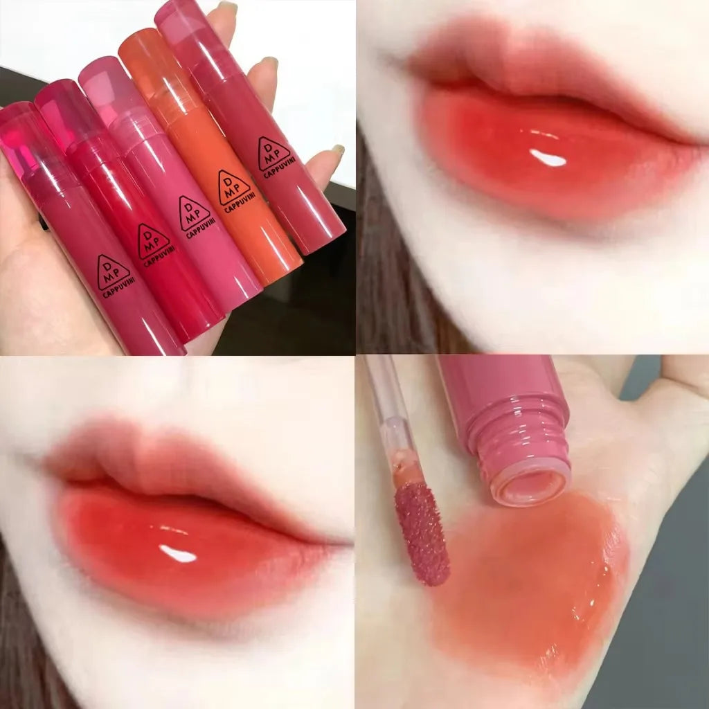 Juice Mirror Water Lip Gloss Moisturizing Hydrating Sexy Lip Tint Waterproof Liquid Lipstick Lipgloss Makeup Korean Cosmetics