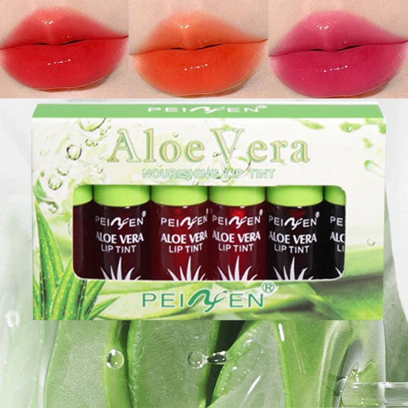 6 colors Moisturizing Glitter Lip Glaze - Alluring Pink Lip Gloss Liquid Lipstick for Girls Gifts