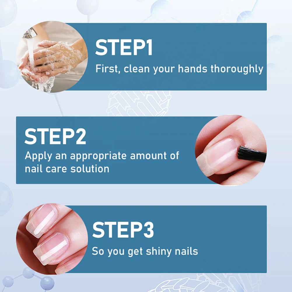 3 Day Growth Nail Treatments Strengthener With Amino Acid Formulas Strengthens Moisturizes Nail Care Serum For All Nail Types