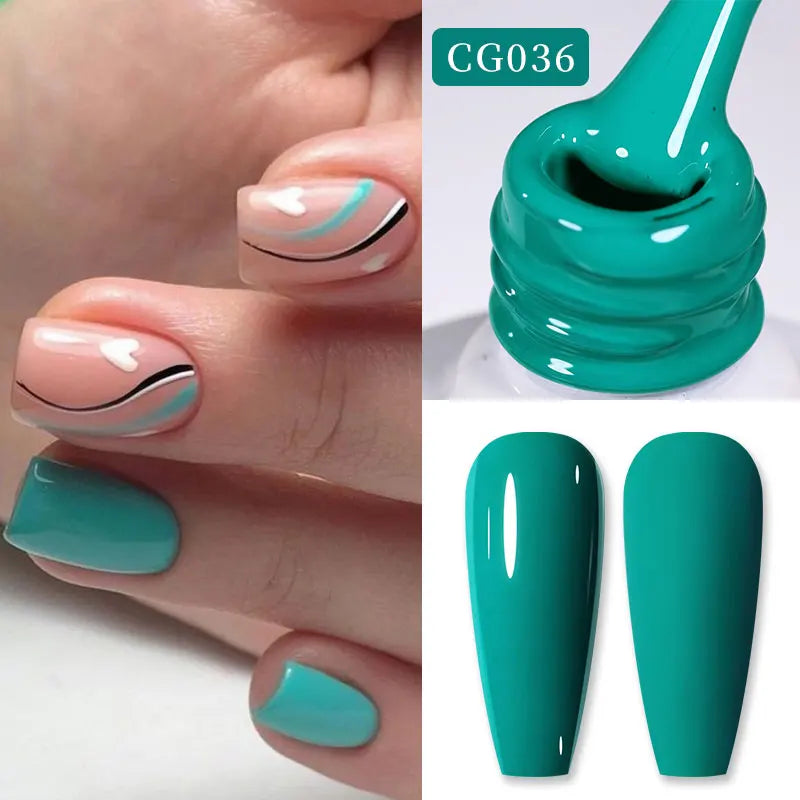 BORN PRETTY Black White Colors Gel Nail Polish 10ml Soak Off UV LED Gel Nail Art DIY Design Semi Permanent Varnishes Manciure