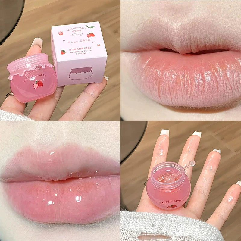 Sense Party Hydrating Lip Mask - Reduces Lip Lines, Deeply Chapping Overnight with Visible Results