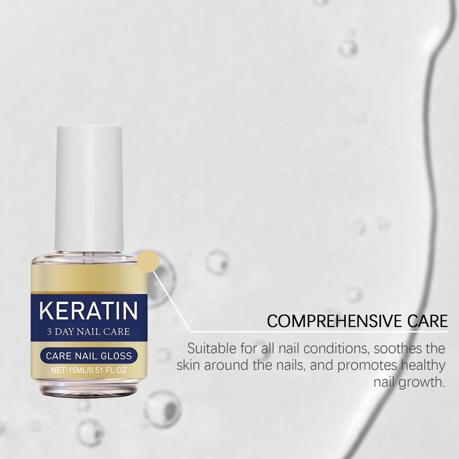 Nourishing Nail Oil Strengthen Repairing Smoothing Restore Gloss Fungus Treatment Improve Yellowing Anti-Dryness Nail Growth Oil