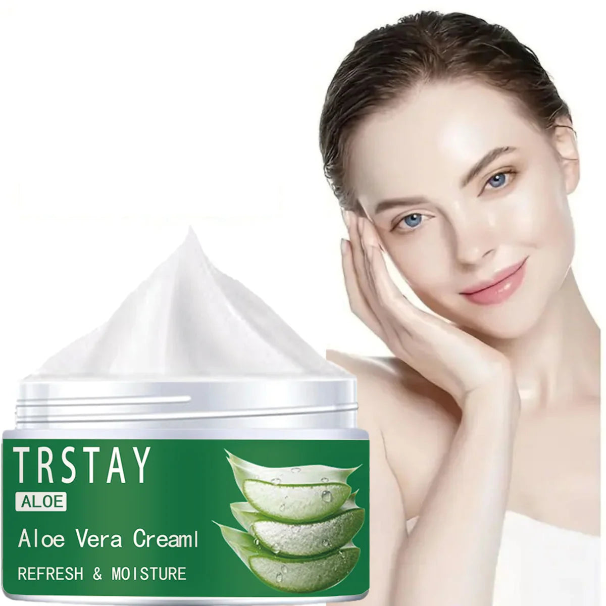 Anti-Acne Natural Aloe Vera Gel Natural Face Creams Moisturizer Acne Treatment Scar Repair Gel for Skin Repair