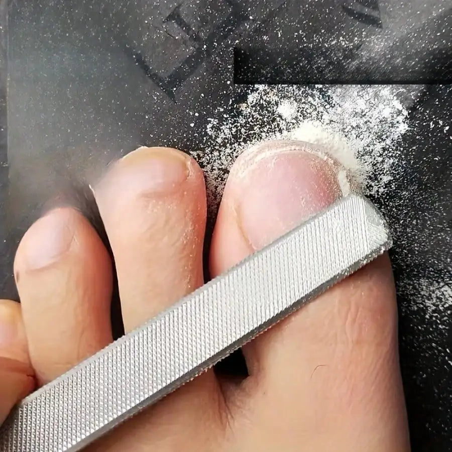 2 Pcs Premium Nail Files - Stainless Steel Ingrown Toenail Lifter, Essential for Professionals & Hobbyists, Shaping & Polishing
