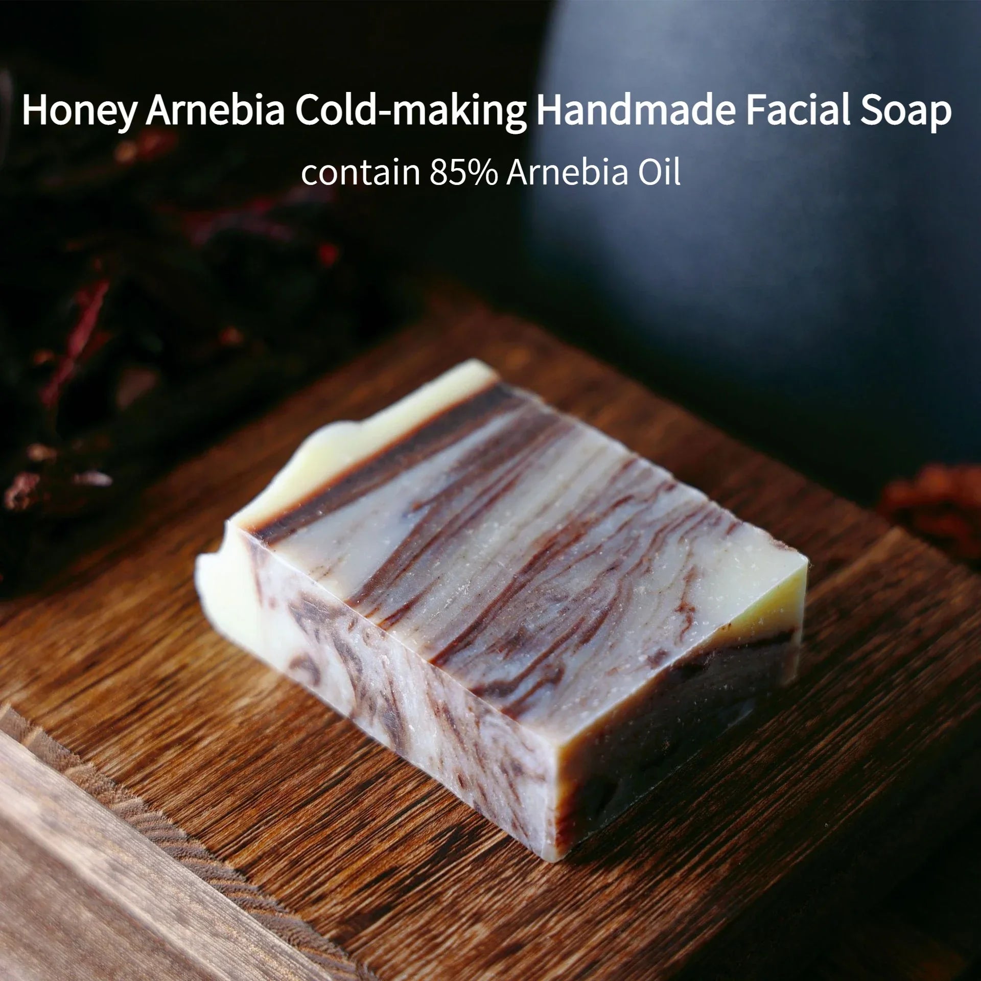 Handmade Gardenia Soap Rose Sea Salt Lemon Mint Jasmine Essential Oil Soap Low-temperature Cold Made Lavender 95g