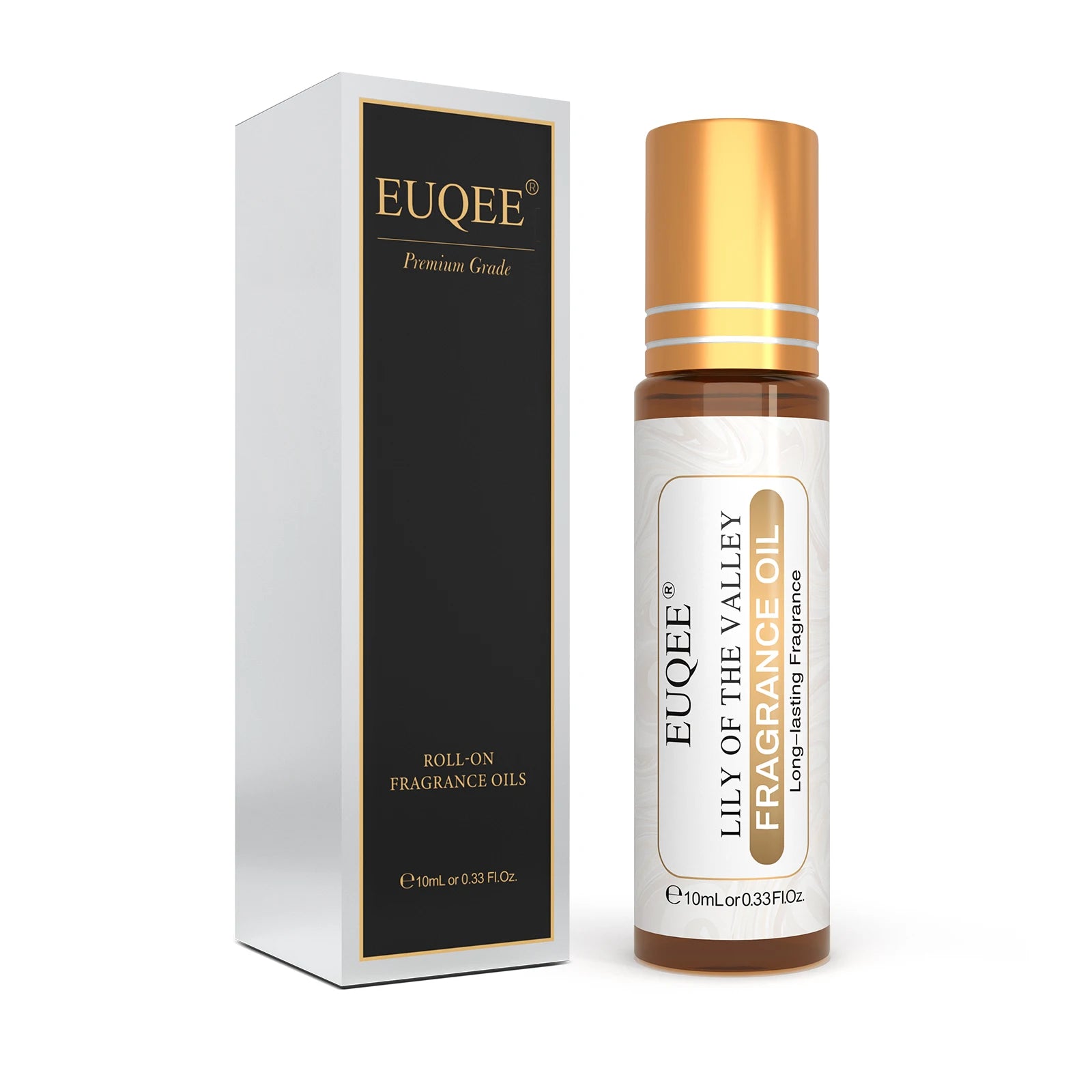 EUQEE 10ml Fragrance Oil Roll-On Long Lasting Scent La Vie Est Belle CHANCE Jadore Cotton Strawberry Mango for Men and Women