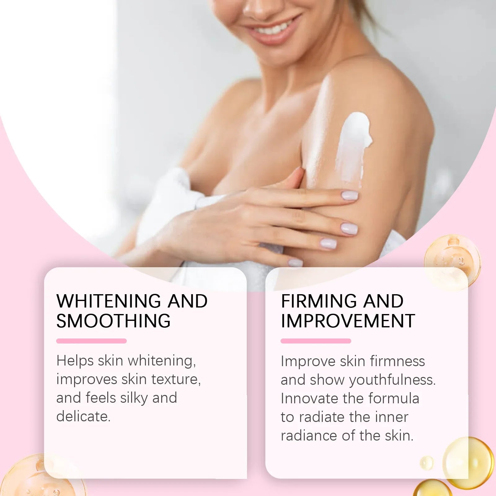 Body Whitening Cream Private Parts Underarm Knee Thigh Inner Melanin Bleaching Dark Skin Tone up Moisturizing Brightening Lotion