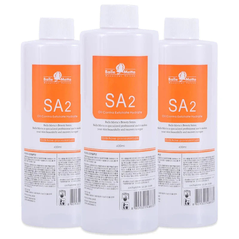 3pcs/Lot 1200ML Hydra Liquid Face Serum Facial Aqua Peel Solution AS1 SA2 AO3 For Beauty Machine SkinCare Deep Cleaning