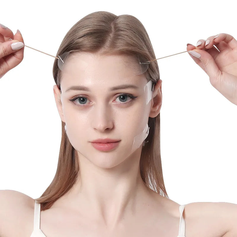 40Pcs/Set Invisible Thin Face Stickers V-Shape Fast Lifting Facial Lift Up Neck Eye Double Chin Wrinkle Makeup Adhesive Tape