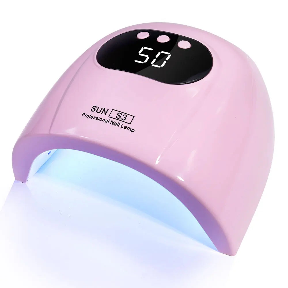 UV LED Nail Lamp Professional Gel Polishing Nail Light 24 LED Nail Art Quick Dryer for Nail Gel Curing Nail Salon Tool