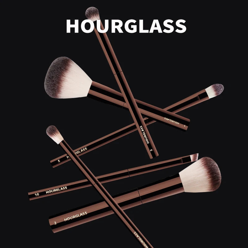 Hourglass Makeup Brush- No.14 Detail Setting Brush Soft and Skin-friendly Fiber Hair Fashion Design Single Eye Brush