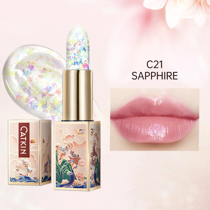 CATKIN Lip Balm – Moisturizing, Repairing Lip Skin, Pink Transparent Soothing Treatment for Soft & Healthy Lips