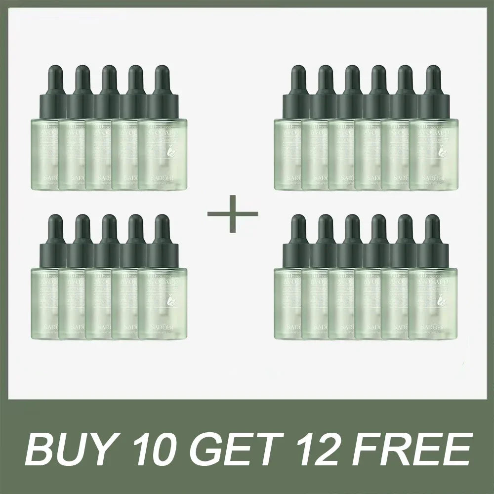 Avocado Face Essence Organic Shea Butter Moisturizing Anti-Aging Whitening Repairing Nourish Smooth Facial Serum Skin Care