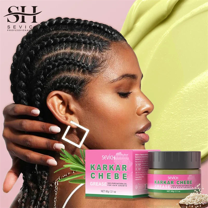 Chebe Fast Hair Growth Sevich Traction Alopecia Hair Karkar Oil Anti Hair Break Hair Strengthen Hair Loss Care Repair Damage