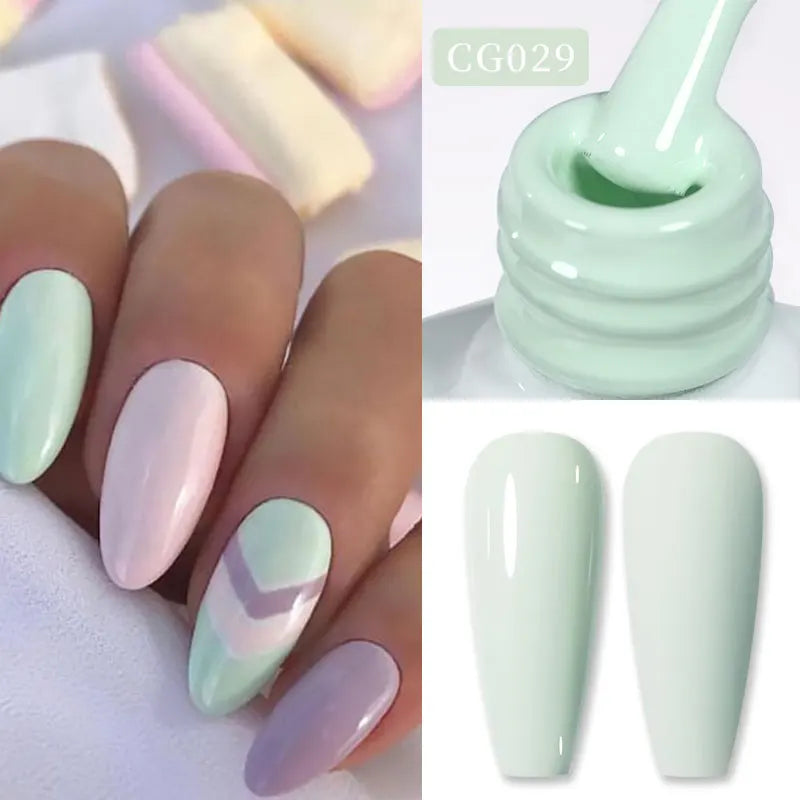 BORN PRETTY Black White Colors Gel Nail Polish 10ml Soak Off UV LED Gel Nail Art DIY Design Semi Permanent Varnishes Manciure