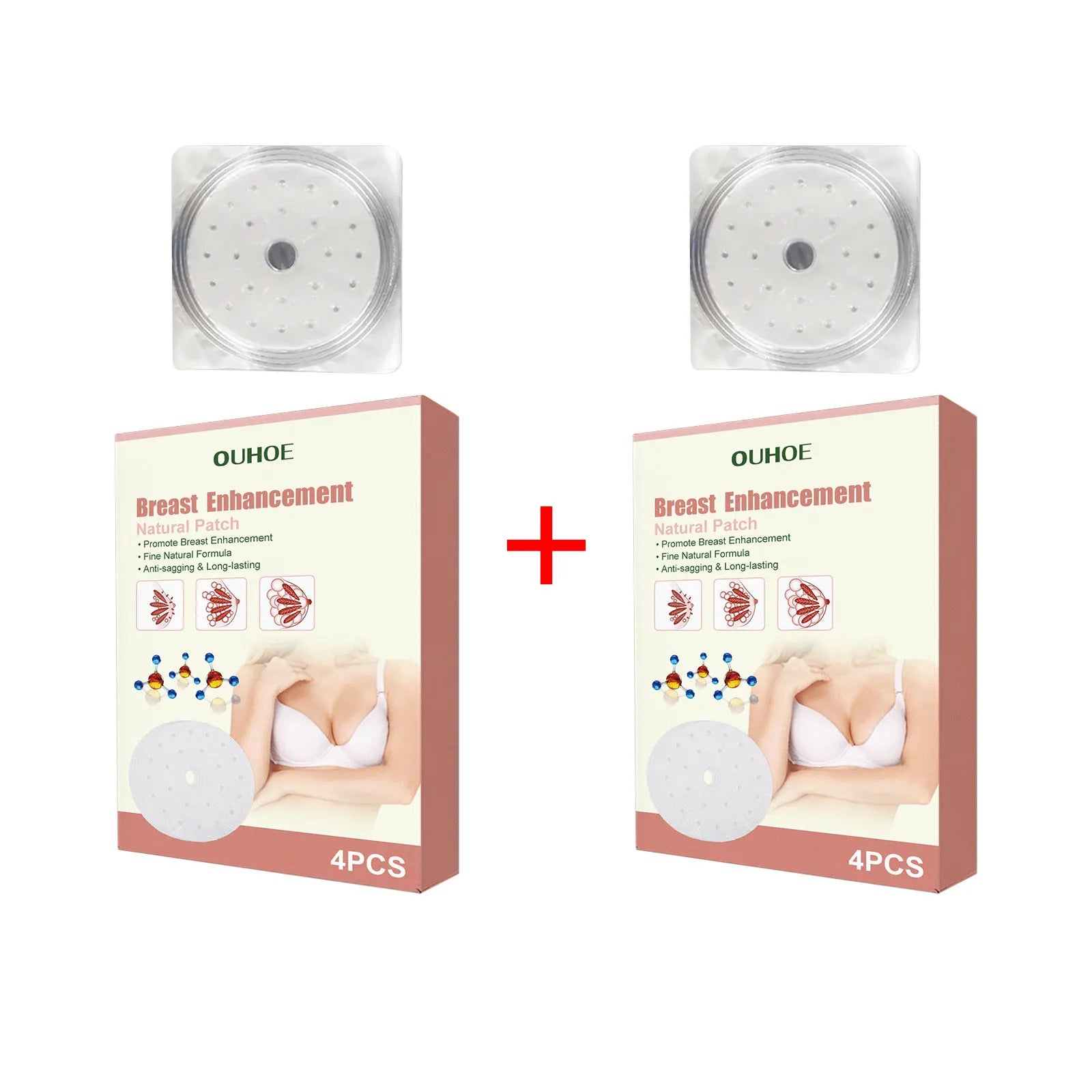 Breast Enhancement Patch Anti-Sagging Collagen Bust Augmentation Enlargement Big Boobs Growth Firming Lifting Plumping Chest Pad