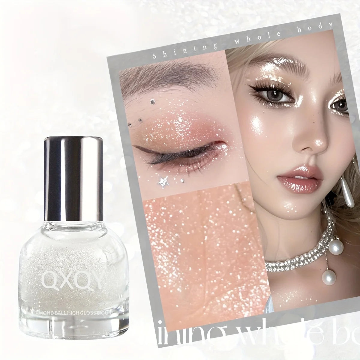 Diamond Rollerball Highlighter face three-dimensional brightening and contouring liquid eye head undercover silkworms