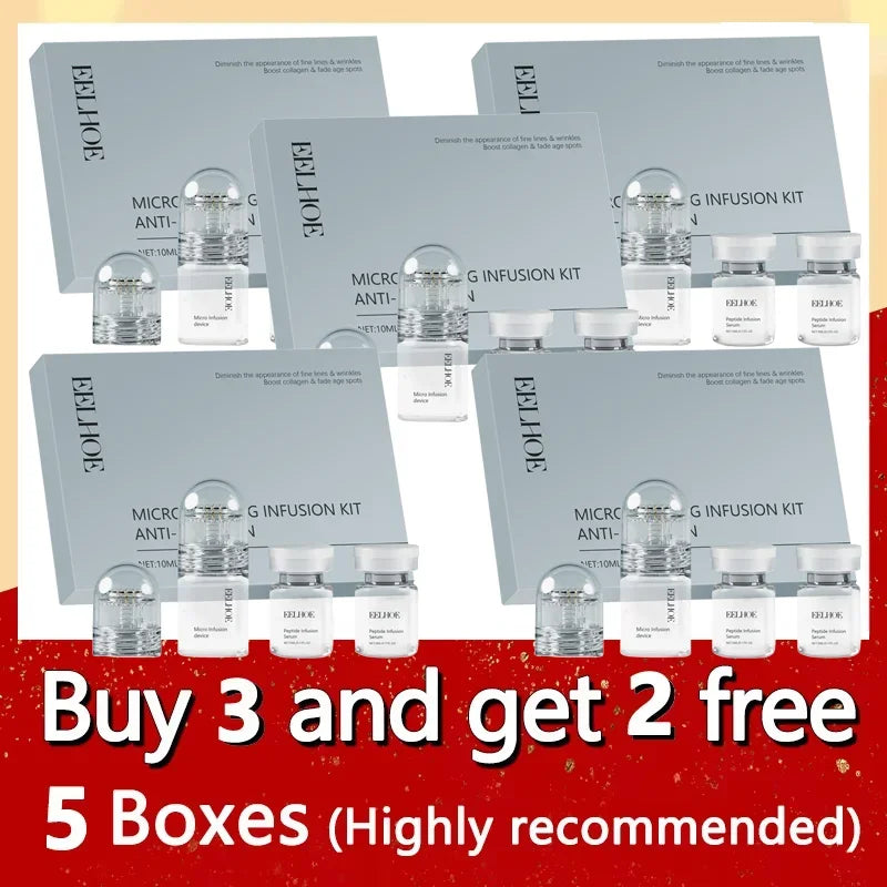 Hyaluronic Acid Facial Set Gently hydrating and nourishing skin roller cleansing facial skin set