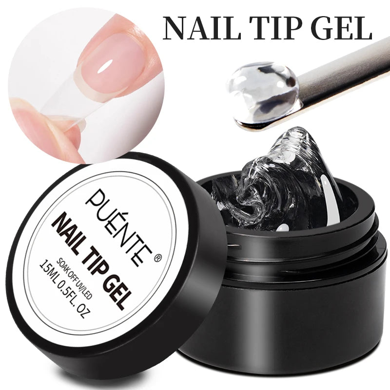 15ML 4 in 1 Builder Nail Gel For Quick Extension Nail Reinforcement Construction UV Gel Polish Semi-permanent Nail Art Varnish