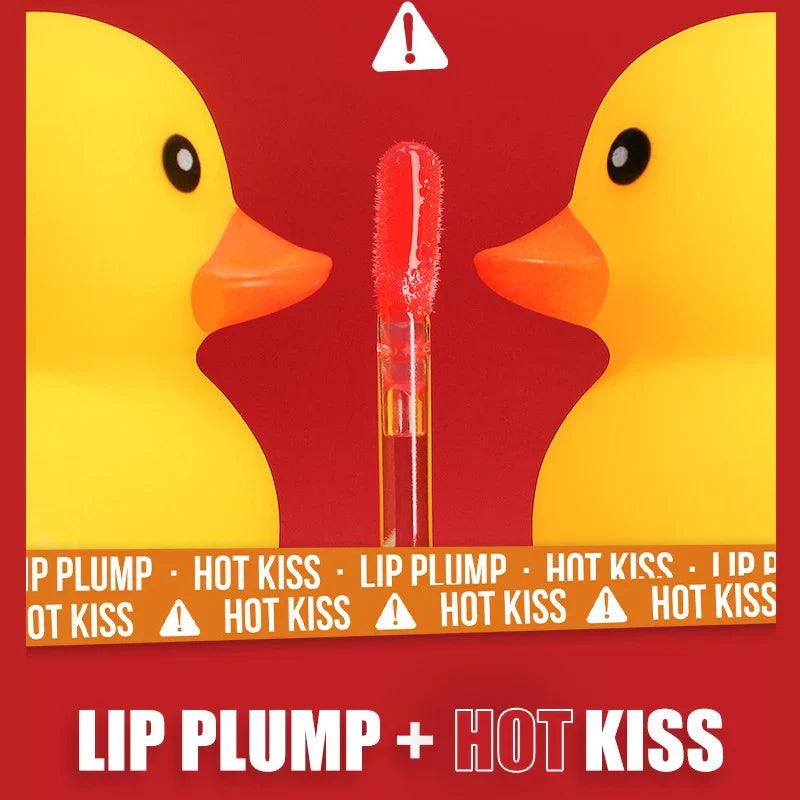 6 Colors Mirror Moisturizing Lip Balm Glitter Transparent Crystal Jelly Lip Gloss Duck Lip Plumping No Sticky Sexy Lip Oil