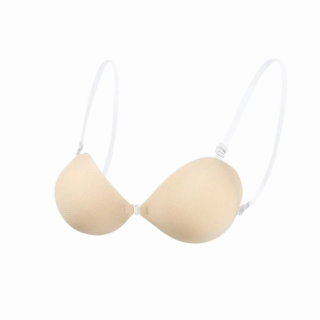 Strapless Bra for Women 5CM Reusable Nipple Tape Breathable Breast Stickers for Small Breasts Push Up Bra