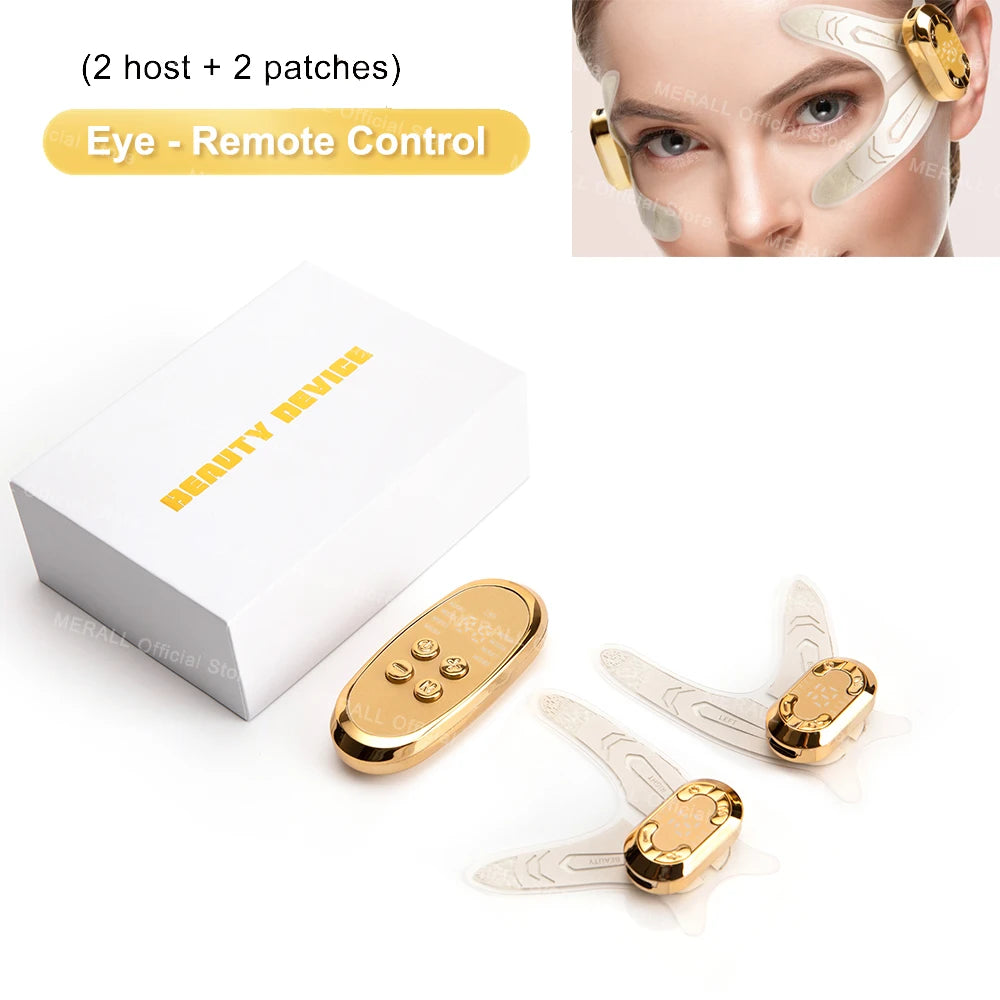 EMS Eye Massage Face Massager Muscle Stimulator Electric Massager for Facial Lifting Anti-Wrinkle Skin Care Dark Circles Fatigue