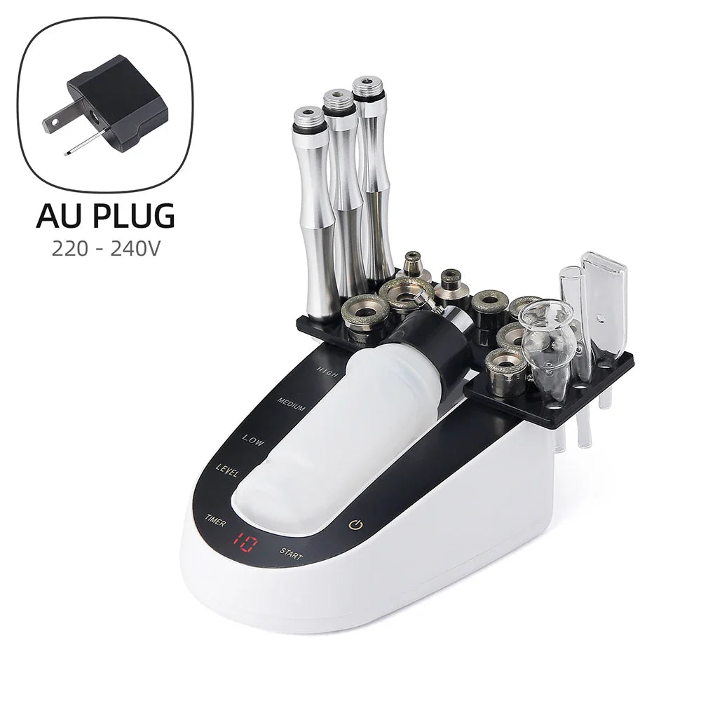 Home Use Facial Diamond Microdermabrasion Machine Face Peeling Beauty Machine Skin Exfoliation Pore Deep Cleaning SPA Skin Care