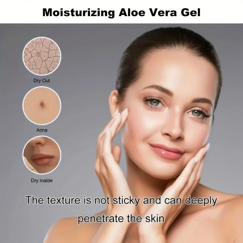 50g Moisturizing Repair Aloe Vera Gel Skin Care Natural Plant Extracts Ance Treatment Mild Soothing Face Care Day Cream Nourish