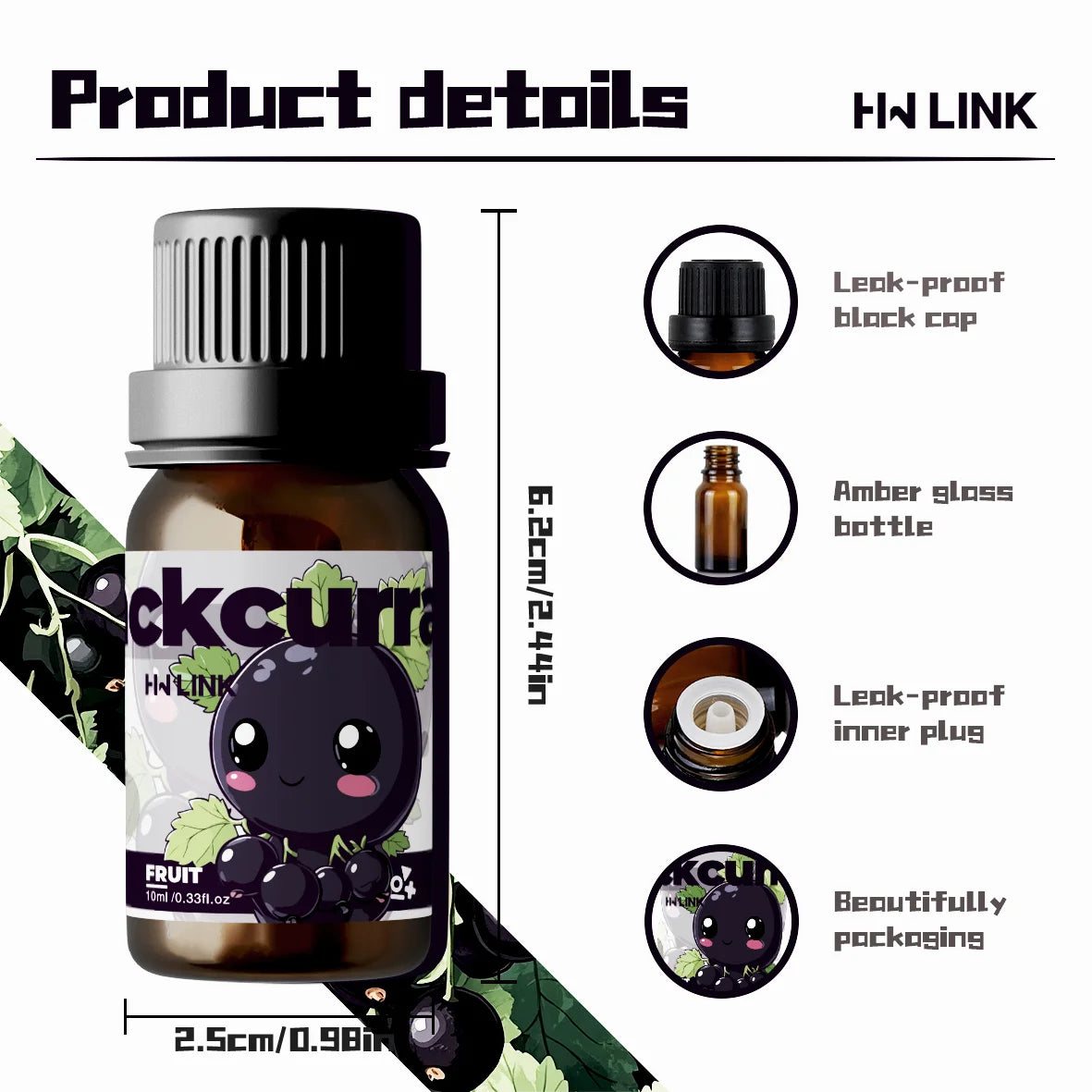 10ml Blackcurrant Essential Oils Perfumes Fragrance Oils For Aromatherapy Diffusers Home Yoga Skin Care