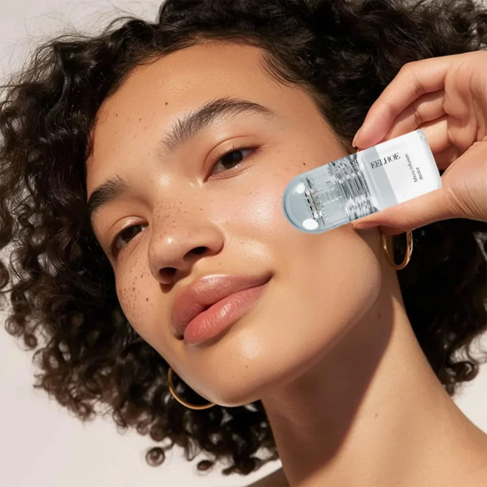 Hyaluronic Acid Facial Set Gently hydrating and nourishing skin roller cleansing facial skin set