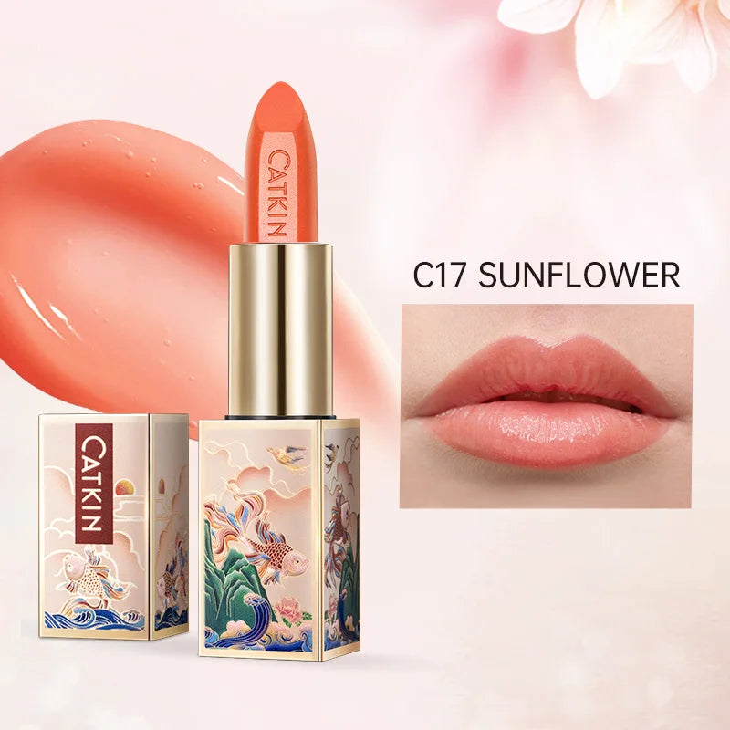 CATKIN Lip Balm – Moisturizing, Repairing Lip Skin, Pink Transparent Soothing Treatment for Soft & Healthy Lips