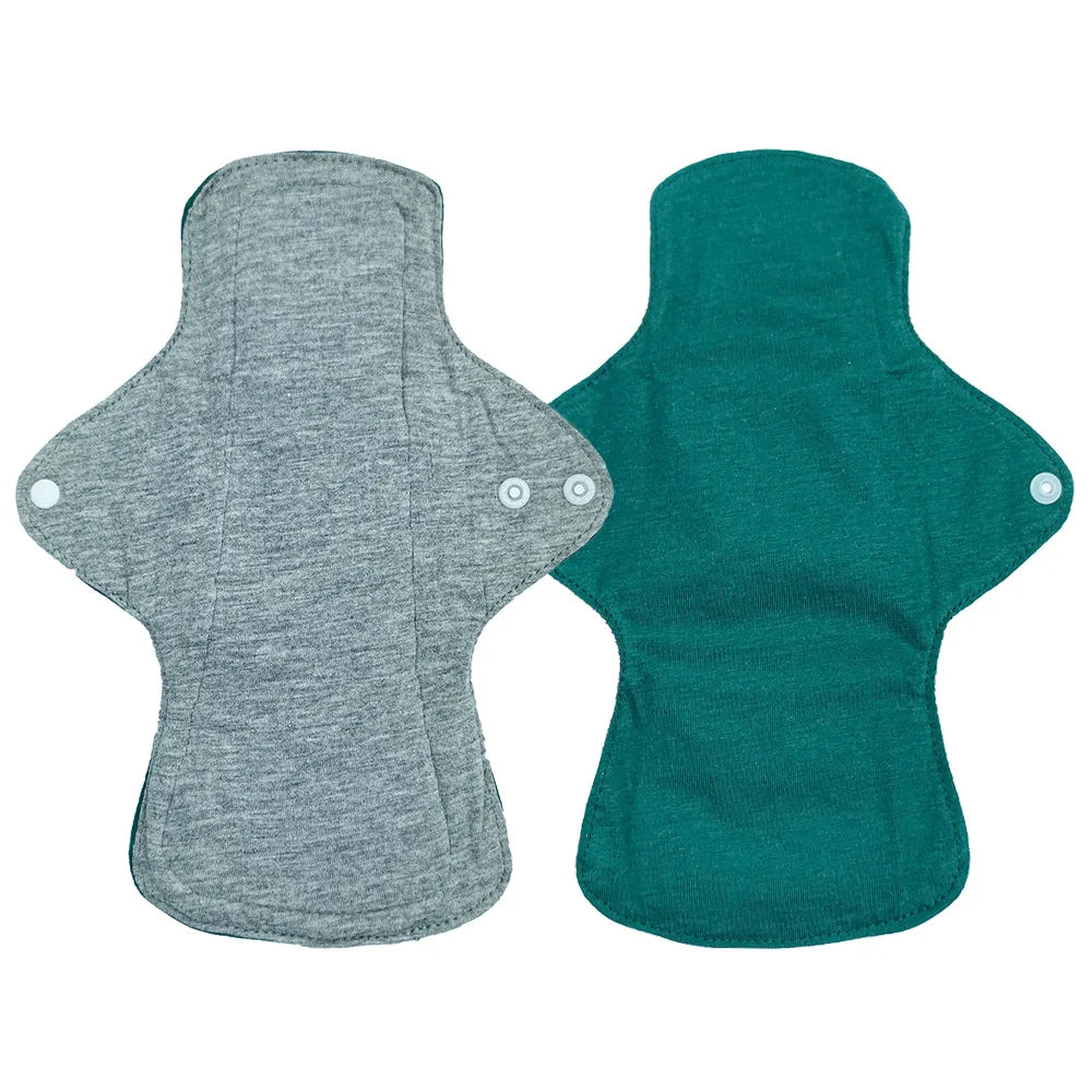 AIO Leak-Proof & Waterproof Washable Incontinence Sanitary Pads Women's Period pads Urine Proof Underwear Pads 2PCS