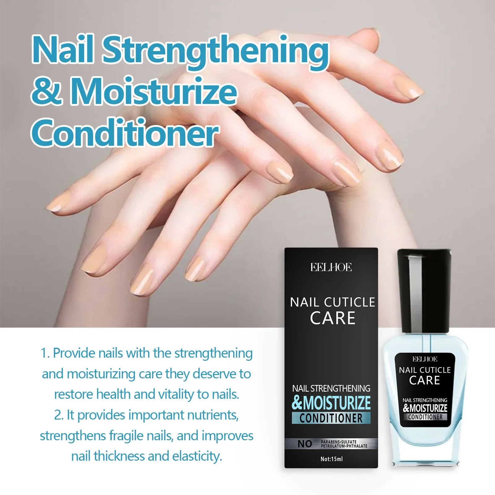Nail Care Serum Remove Cuticle Repair Damaged Nail Improve Onychomycosis Moisturizing Soften Strengthen Nails Repairing Essence