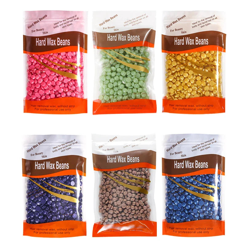 50g Brazilian Hard Waxing Wax Beans Fast Waxing Machine Hot Film Painless For Body Hairs Removal Beans Unisex Hair Removal