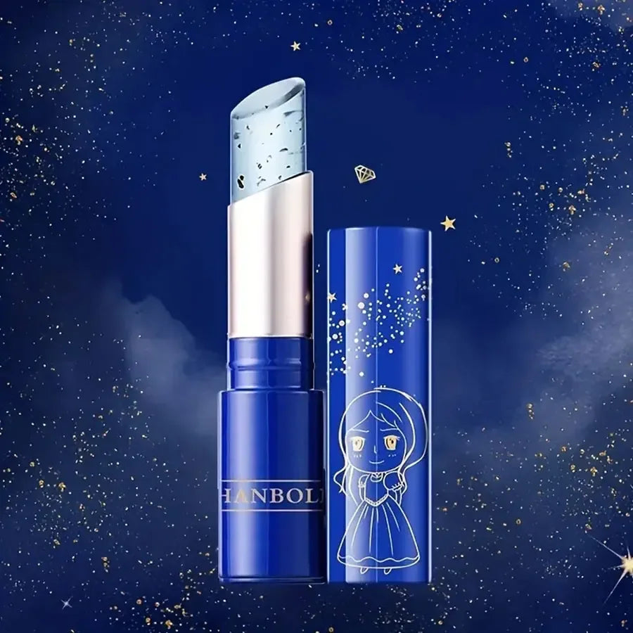 Star Brilliant Temperature Change Moisturizing Lipstick Crystal Jelly Waterproof Lipstick Durable Nutrition lipstick 24K Tempera