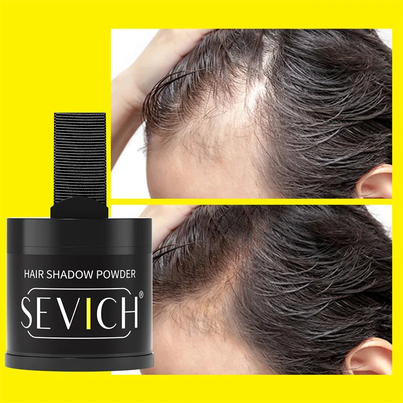 Sevich 10g Hairline Powder Hair Fiber Powder Capillary Filling Hair Shadow Waterproof Hairline Edge Control Makeup Concealer
