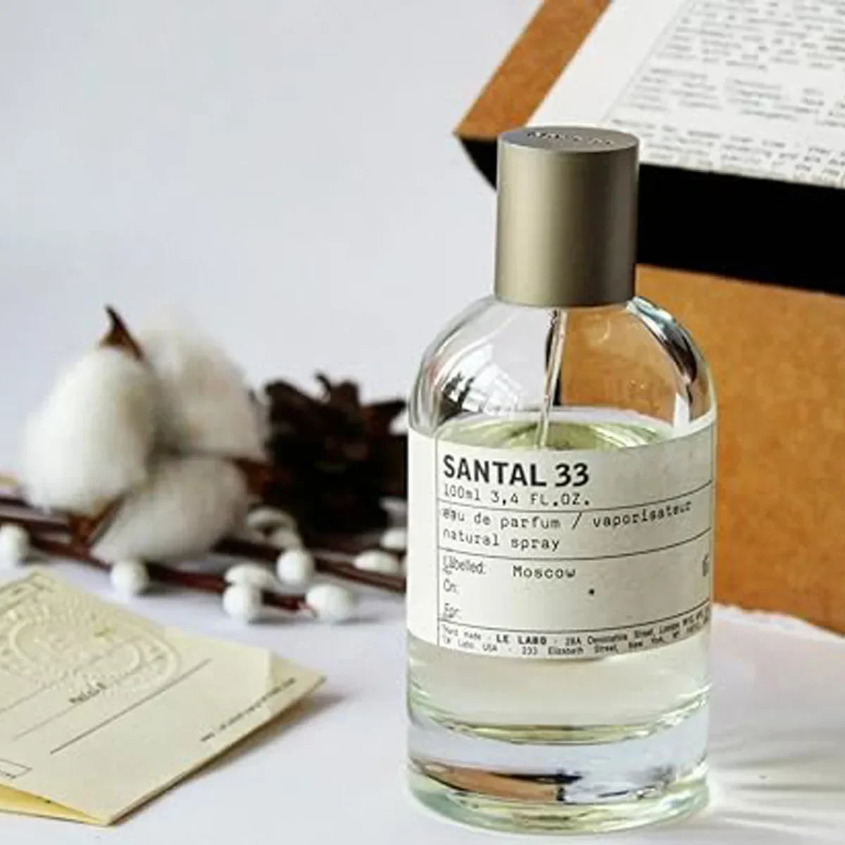Santal 33 Unisex Perfume, 3.4 Ounces, Featuring The Scents Of Sandalwood, Nutmeg, And Cedarwood, Makes A Perfect Holiday Gift