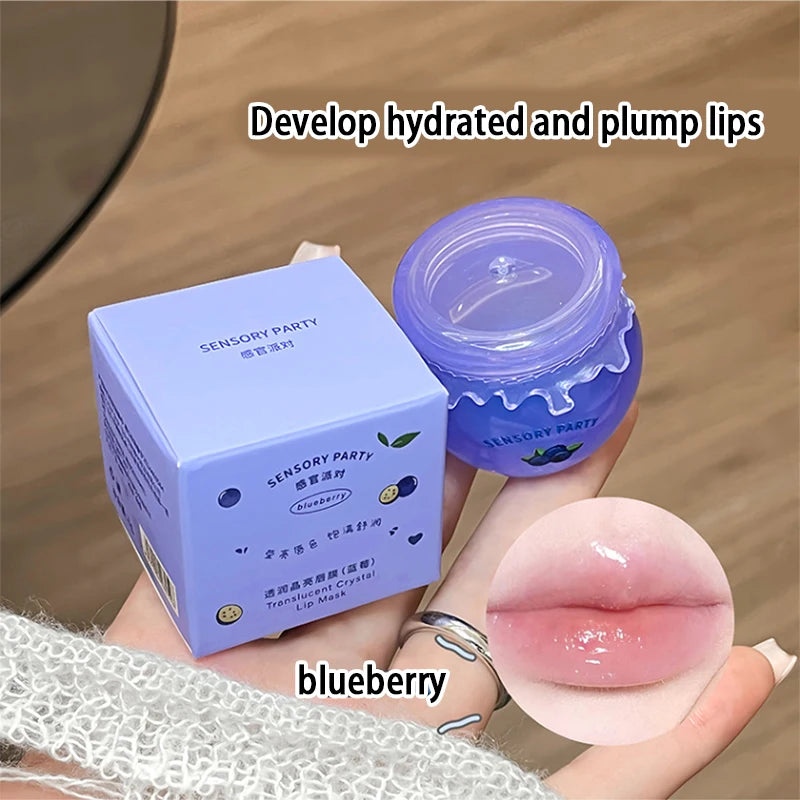 Sense Party Hydrating Lip Mask - Reduces Lip Lines, Deeply Chapping Overnight with Visible Results