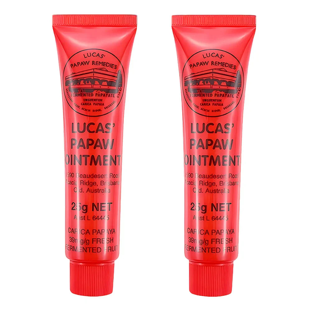 Papaw Ointment Balm Lipstick Moisturizing Anti Drying Multifunctional Hydrating Universal Cream Lip Balm Oil 25g Lucas Face Care