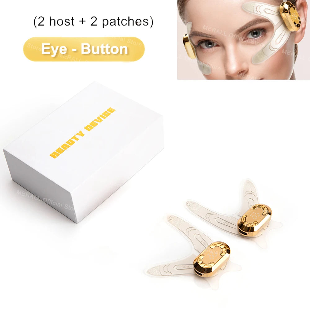 EMS Eye Massage Face Massager Muscle Stimulator Electric Massager for Facial Lifting Anti-Wrinkle Skin Care Dark Circles Fatigue