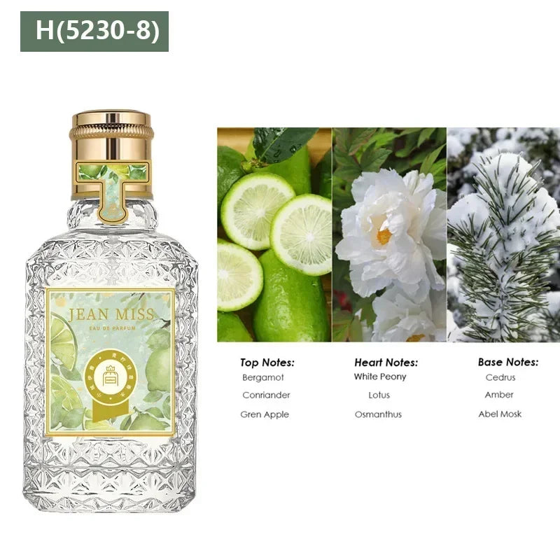 50ml Sweet Floral Fruity Notes Eau De Parfum Long Lasting Women's Perfume Fresh Light Scent Fragrances Body Spray Balminess Gift