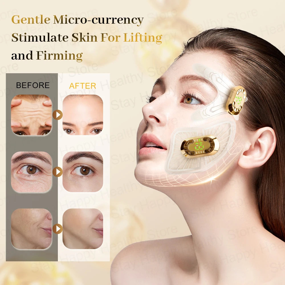 EMS Pulse Microcurrent Eye Care Device Eye Massager To Relieve Fatigue Massage Reduce Dark Circles Eye Swelling Anti-Wrinkle