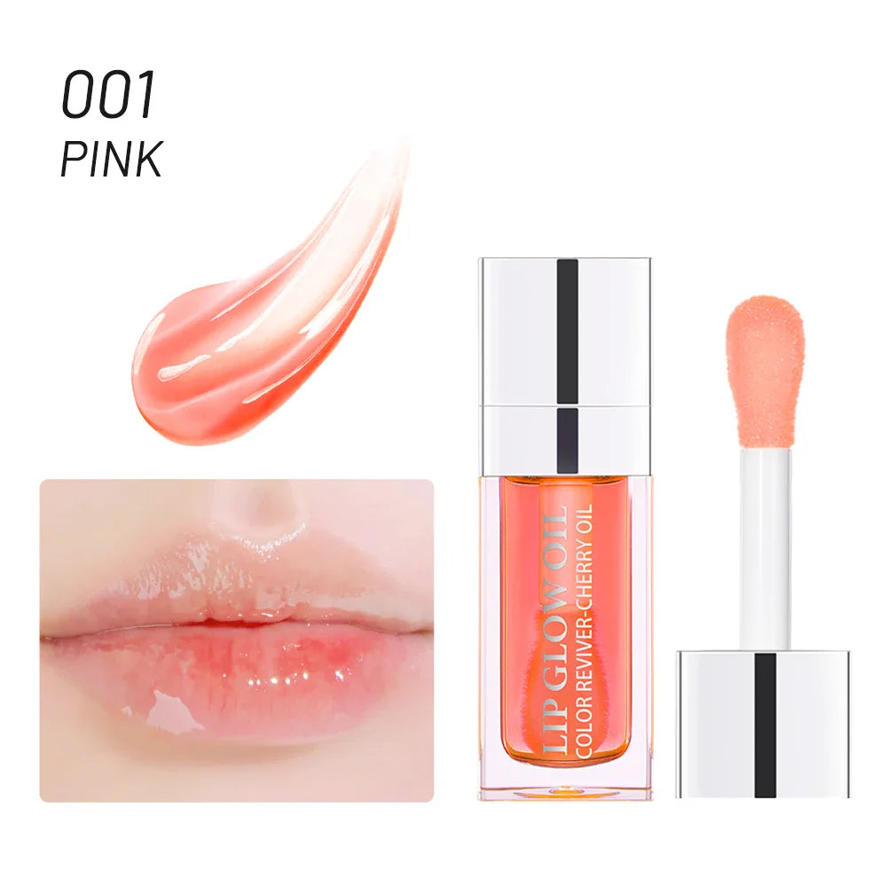 Moisturizing Lip Balm – Original Lip Oil Gloss, Plumping & Exfoliating Pink Lip Care, Benefit Lip Gloss Oil