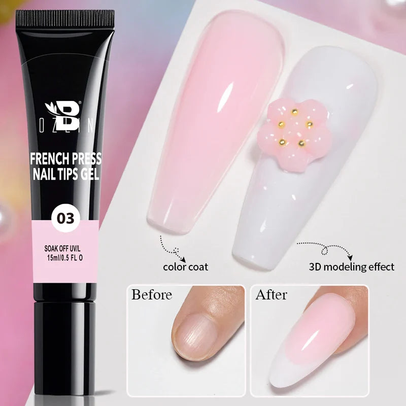 AWStorG 15ML Super Top Coat Function Gel No Wipe Matte Top Gel Transparent Soak Off UV LED NailArt Manicure Gel Varnish Primer