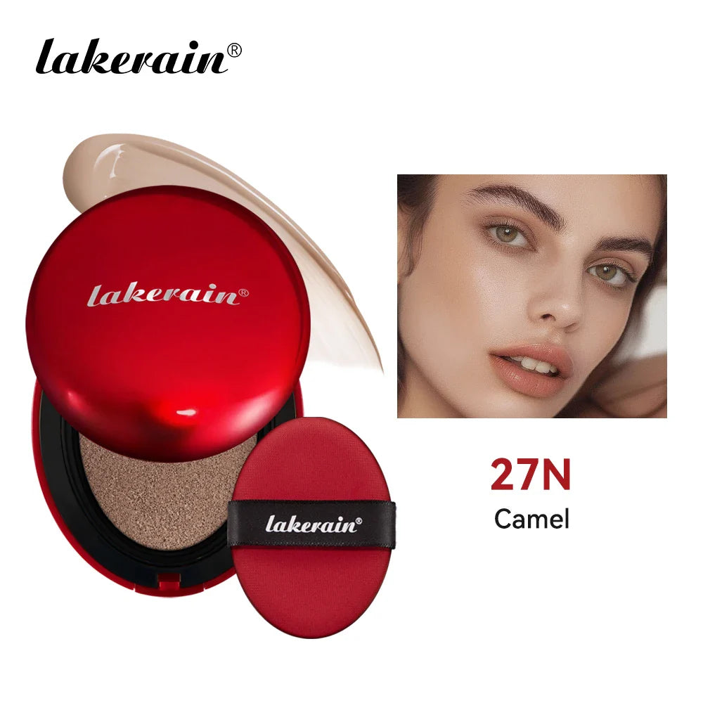 Sunscreen Cushion Foundation Fit Cushion Foundation Full Coverage Waterproof Long-lasting Concealer Long-lasting Makeup