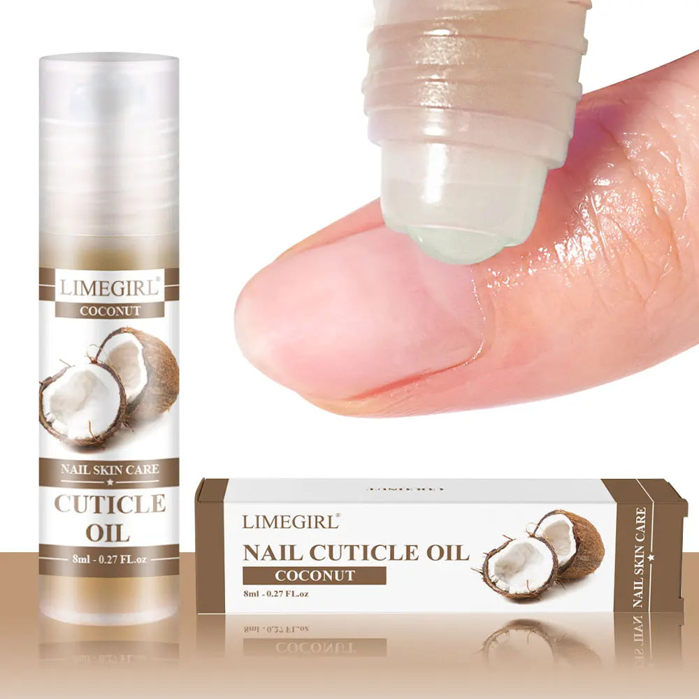 LIMEGIRL 8ml Nail Nutritional Oil 6 Scents Nail Care Cuticle Repair Oil Hangnail Prevention Nourishing Skin Remedy Nail Polish