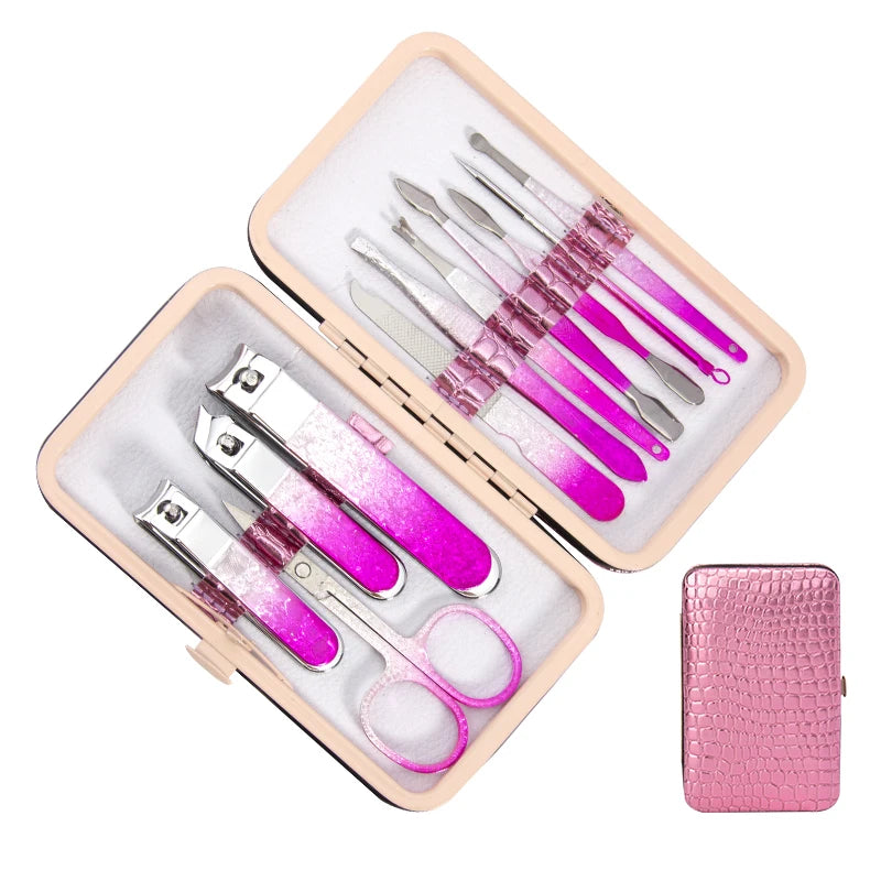 Stainless Steel Nail Clipper Set Home Nail Clipper Nail Nail Tool Portable New Nail Clipper Beauty Set Multiple Pieces